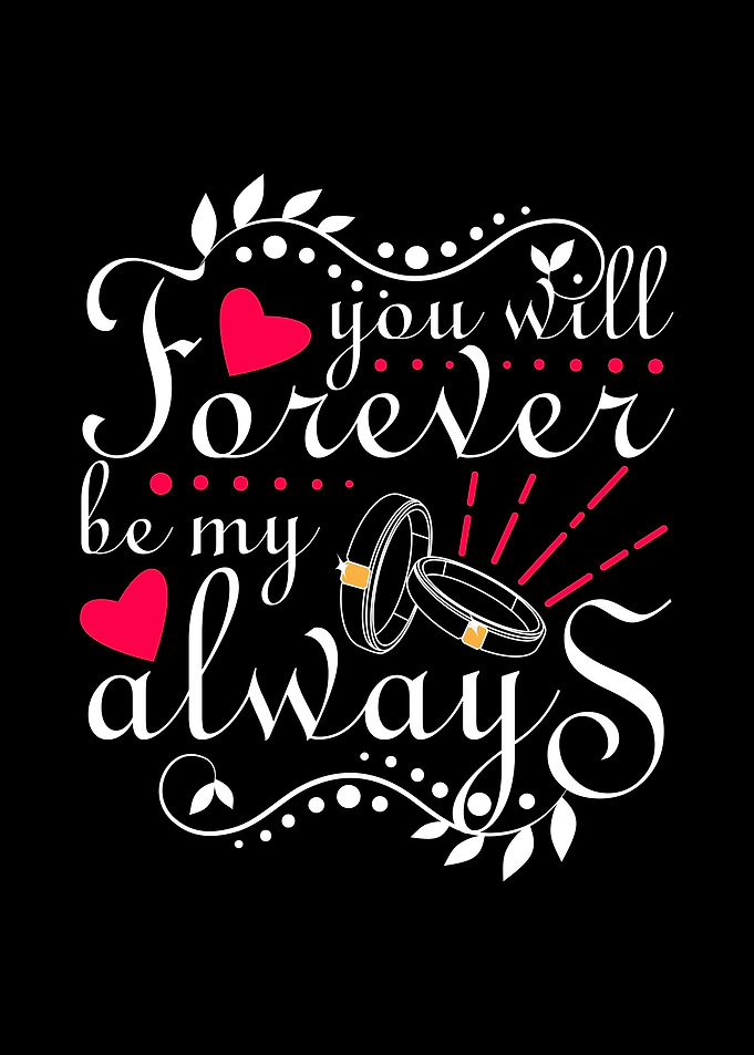 You will forever