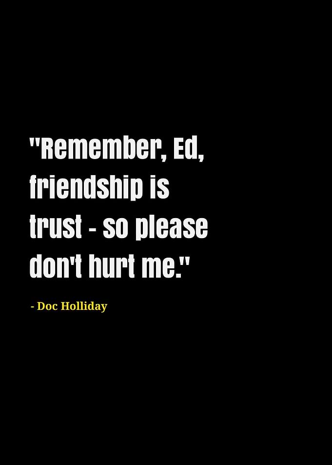 doc holliday quotes
