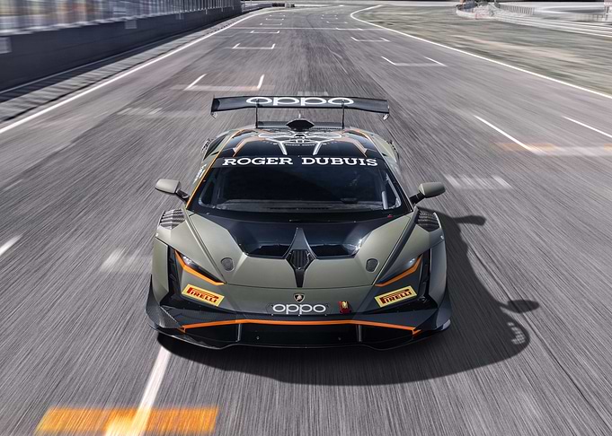 grey lamborghini