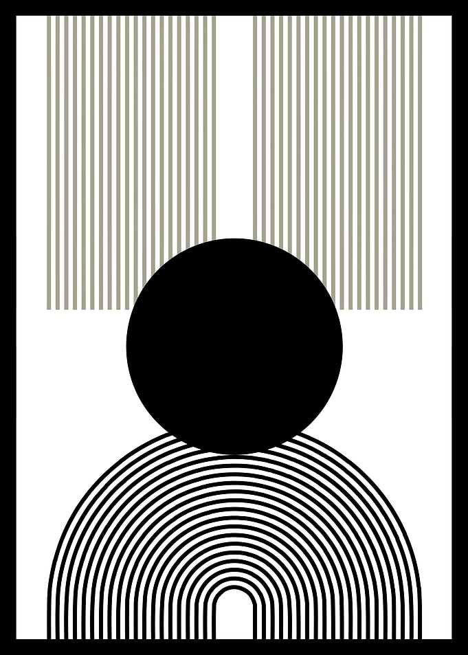Boho Minimalist Abstract