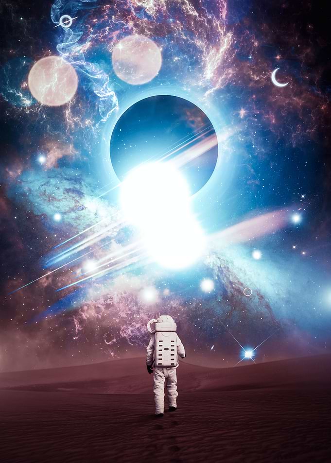 Astronaut Life on Mars
