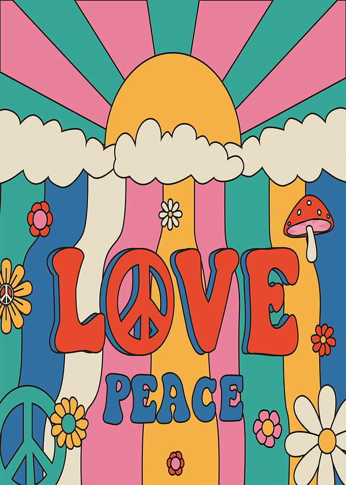 Peace Love Hippie