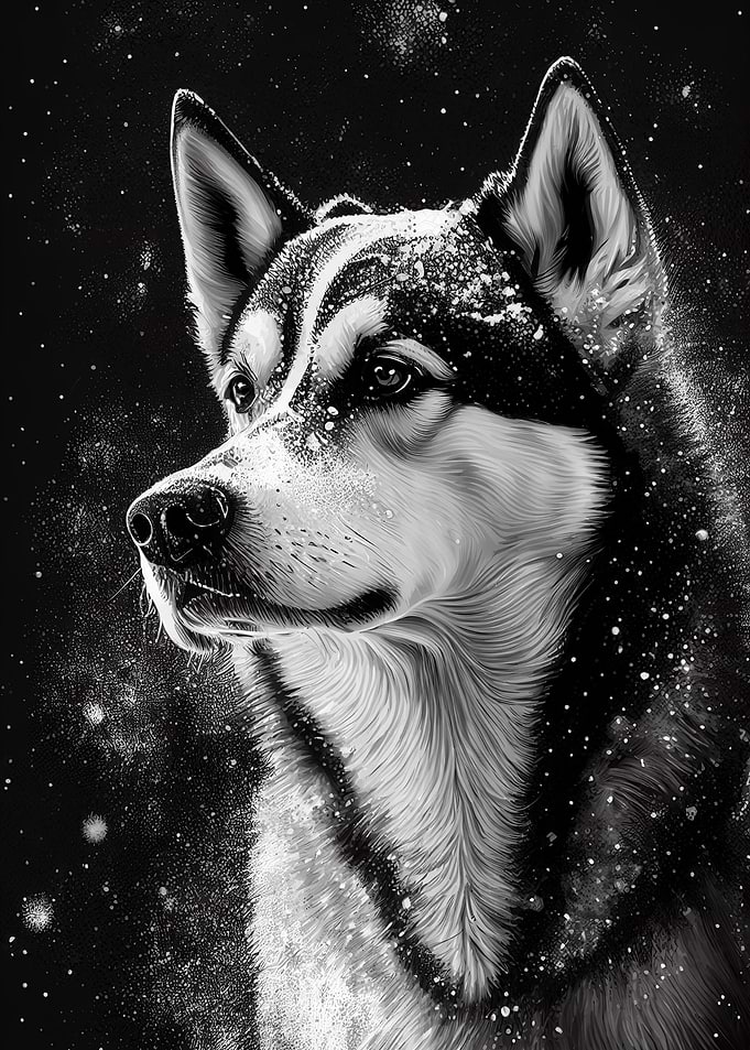 Husky Animal Snow