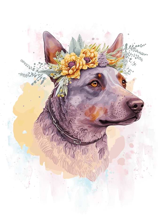 Australian Cattle Dog Art