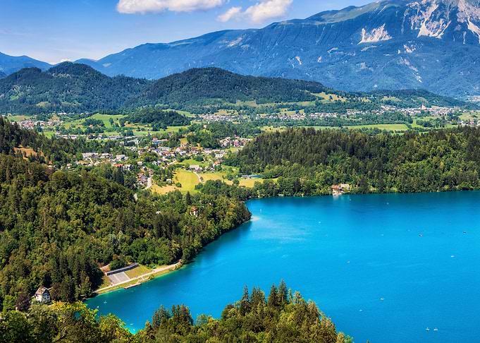 Lake Bled In Slovenia