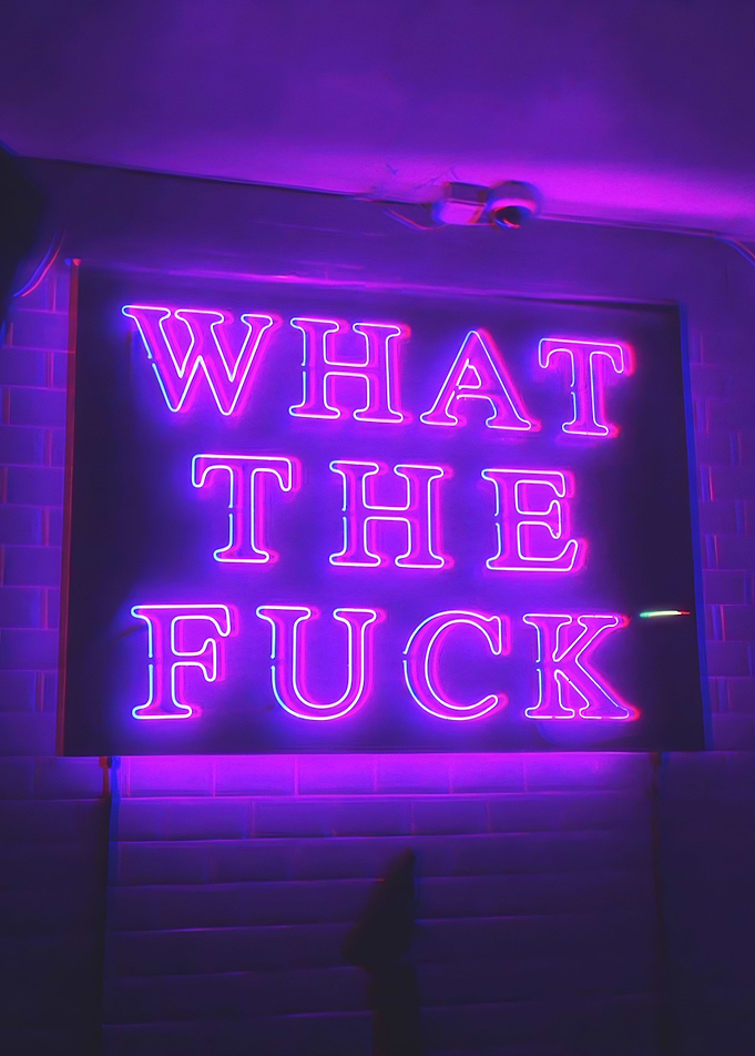 what the fuck text