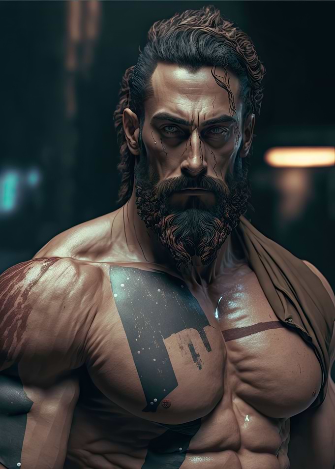 Cyberpunk Hercules