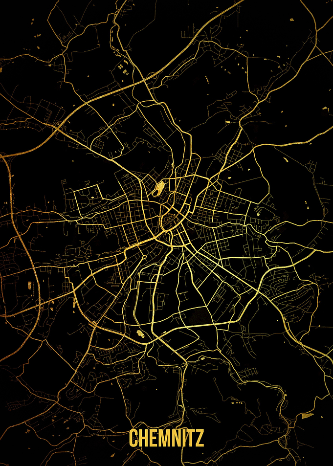 Chemnitz gold map