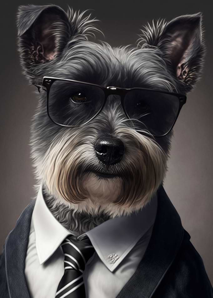 Undercover Terrier Dog
