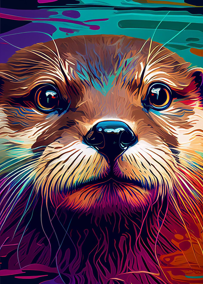 Otter Colorufl