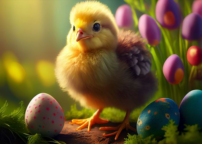Easter chicken
