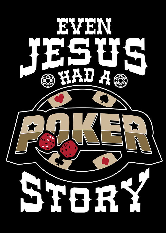Funny Jesus Poker Gift