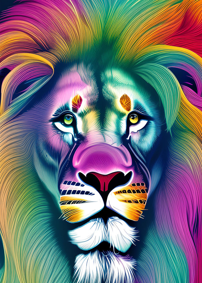 Lion King Animals Art