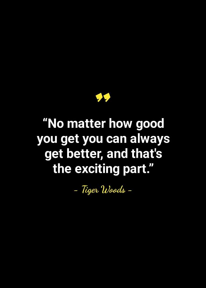 Tiger Woods quotes