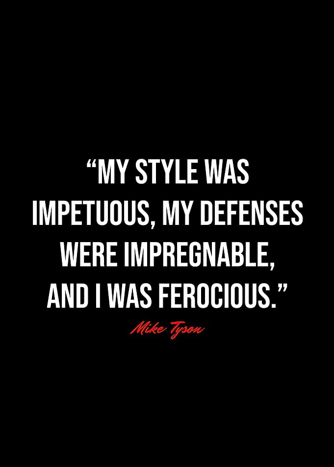 Mike Tyson Quotes