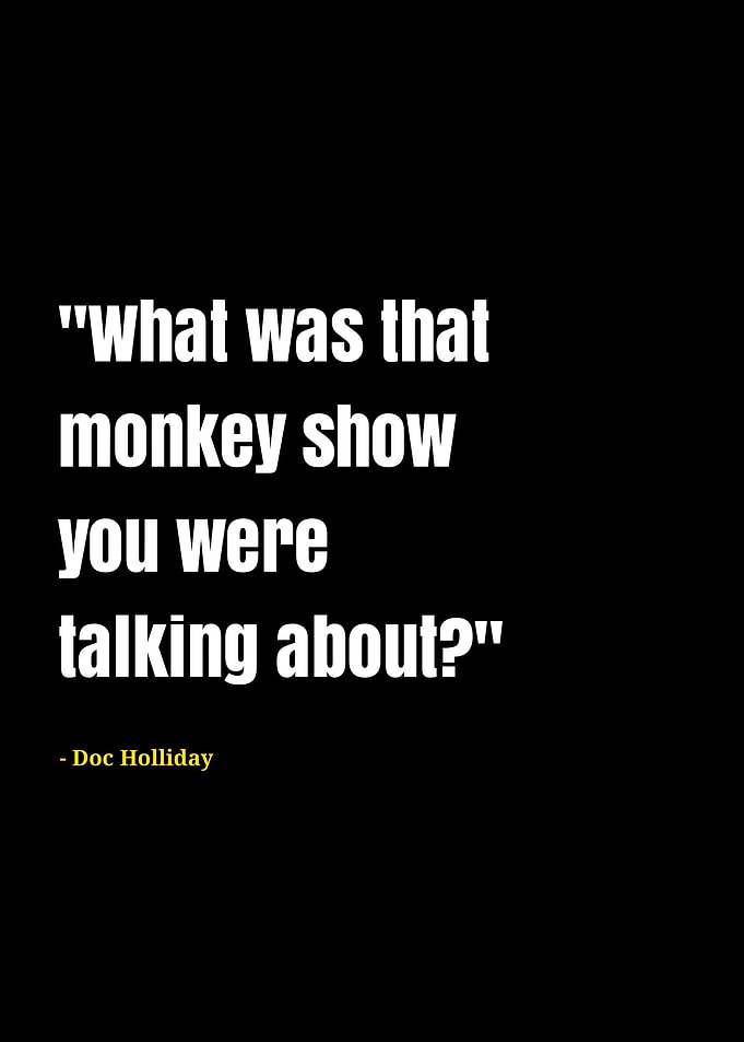 doc holliday quotes