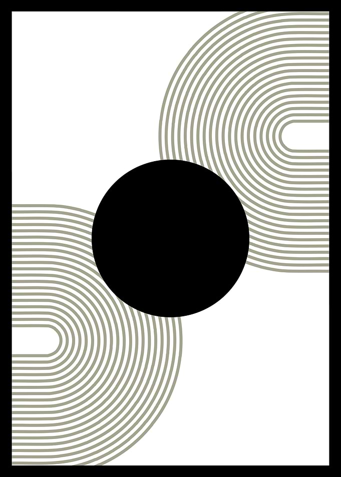 Boho Minimalist Abstract