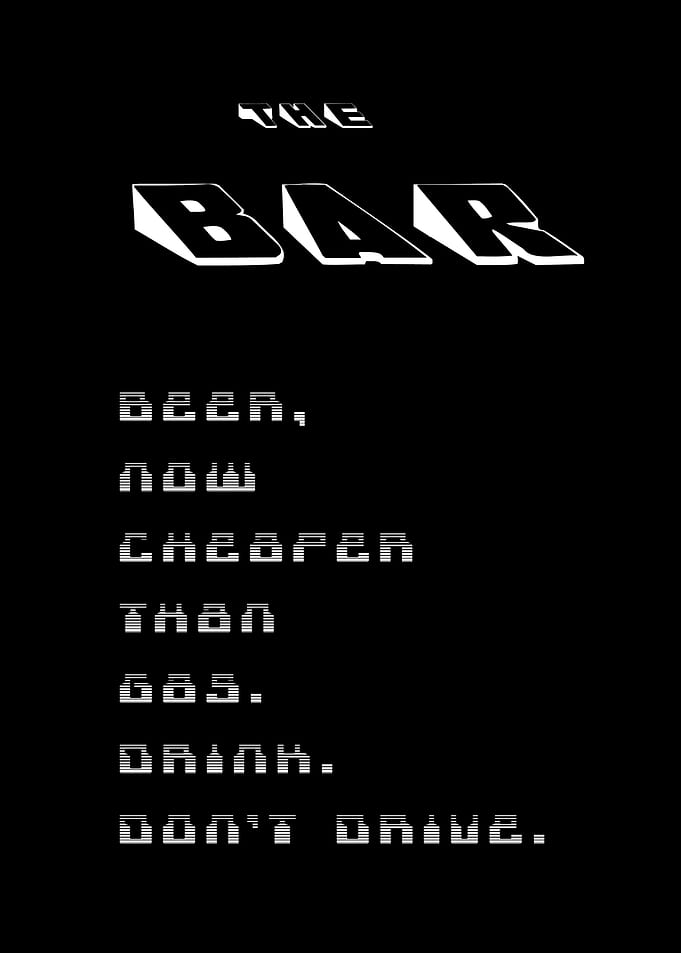 The bar