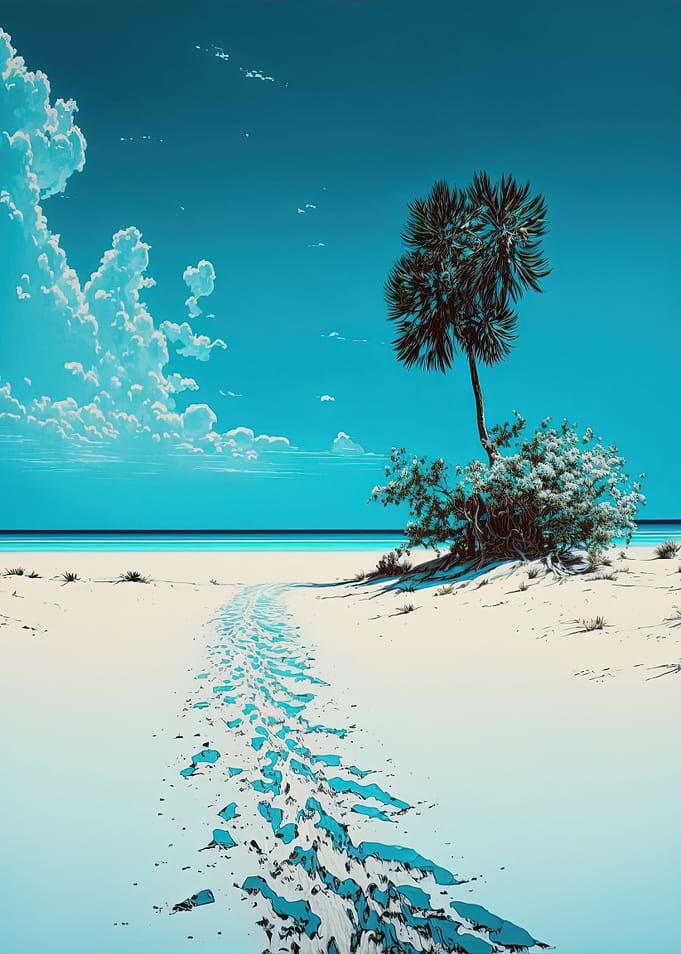 Travel along the Beach