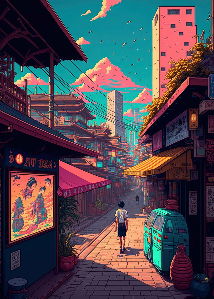 Walking In The City