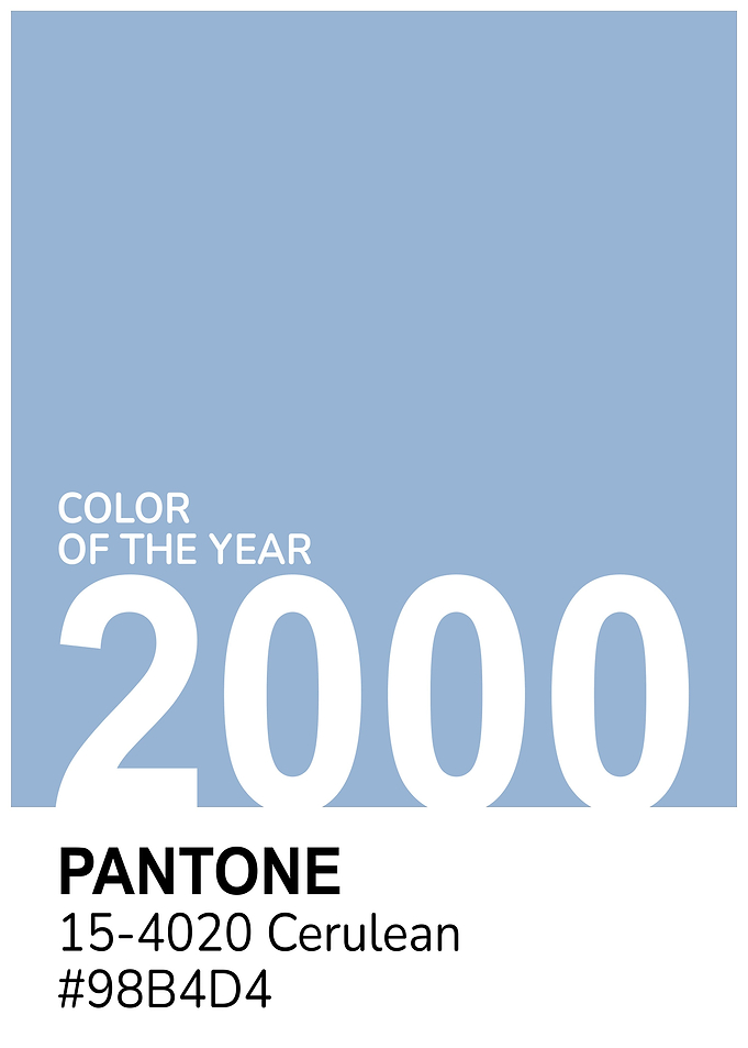 Pantone of the Year 2000
