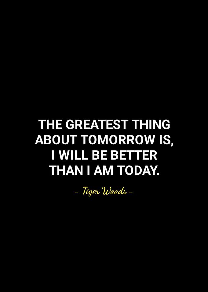 Tiger Woods quotes
