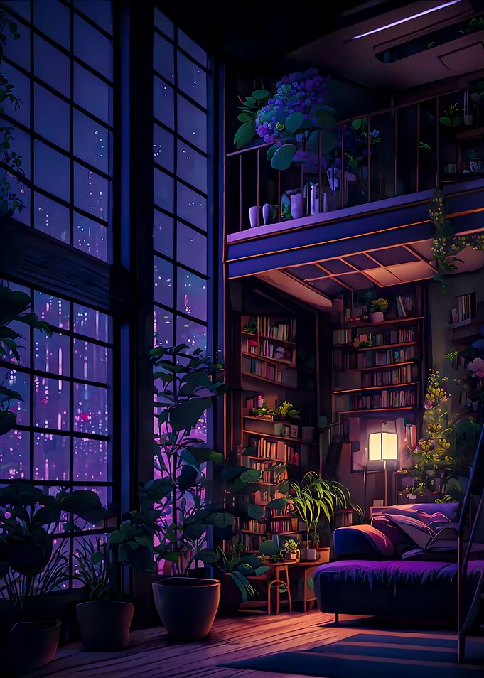 Cozy loft room