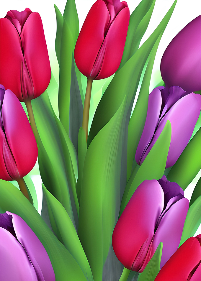Flowers Power Tulip