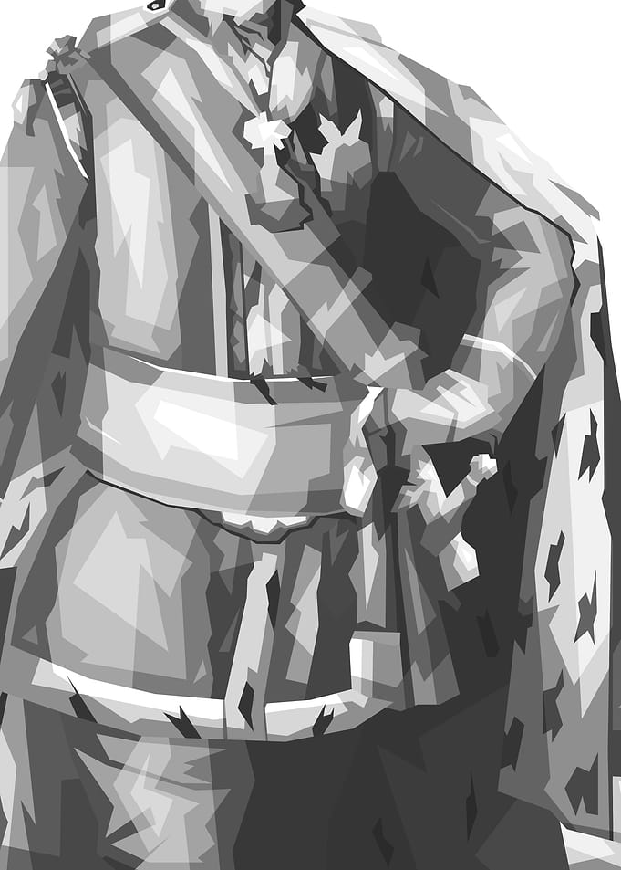Royal dress Gray