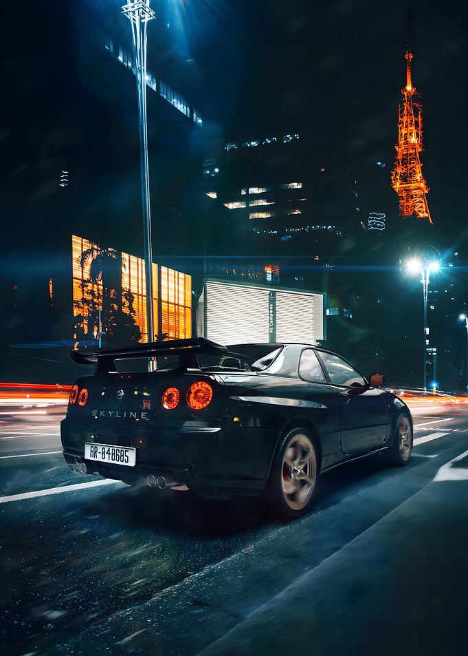 Nissan R34 Neon street JPN