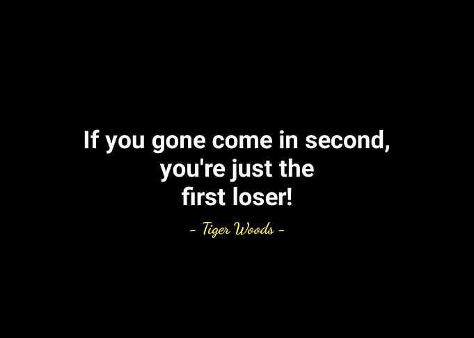Tiger Woods quotes