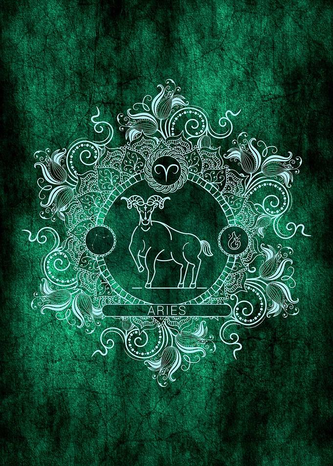 Zodiac Mint Aries