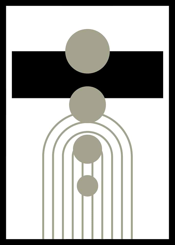 Boho Minimalist Abstract
