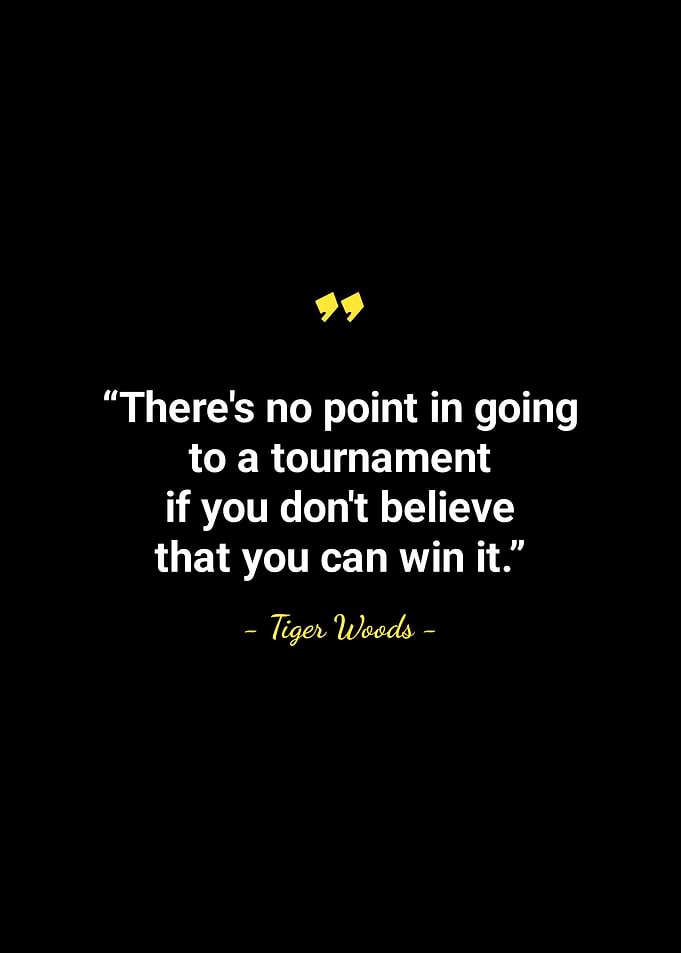 Tiger Woods quotes