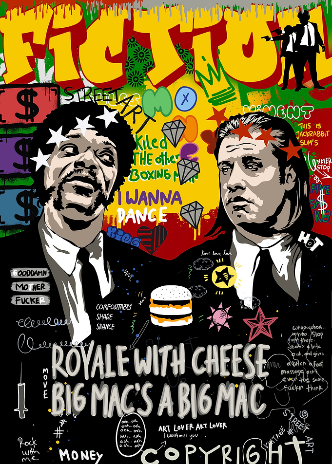 Pop art style