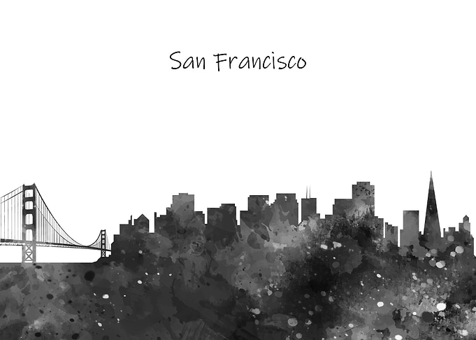 San Francisco City Skyline