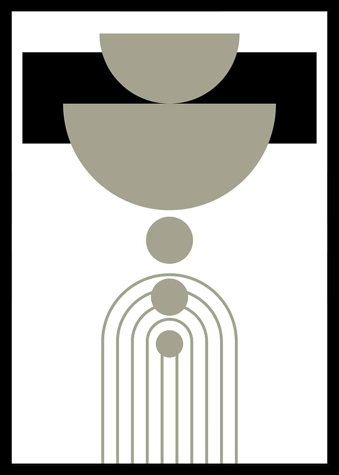 Boho Minimalist Abstract