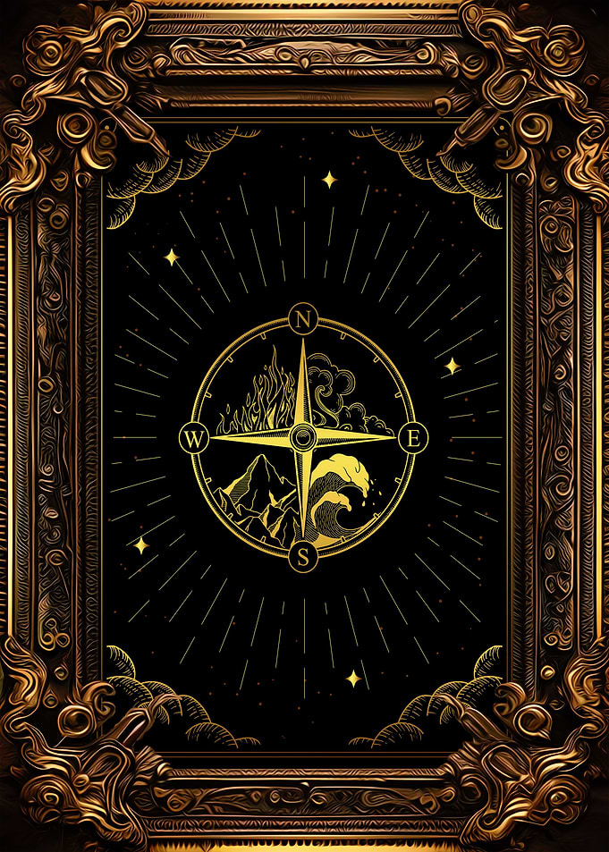 Tarot Elementary compass