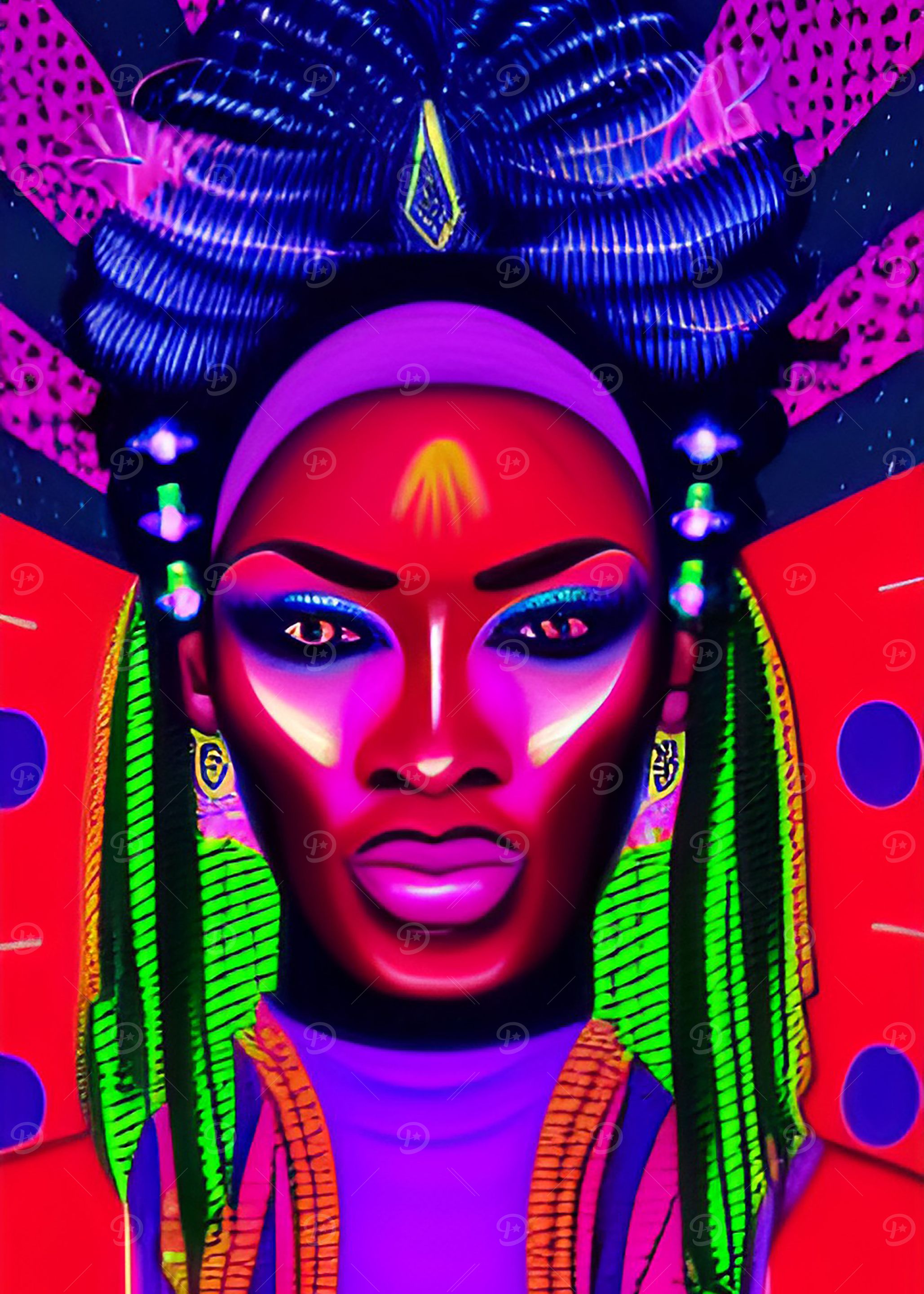African girl