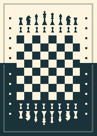chess board flat