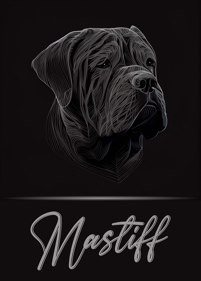 Mastiff Portrait
