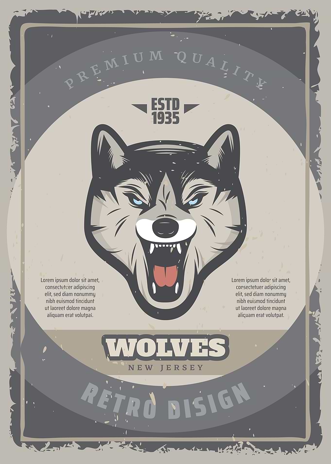 Retro Wolves