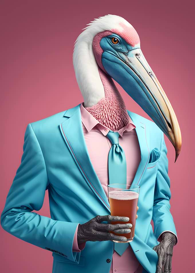 Stylish Pelican