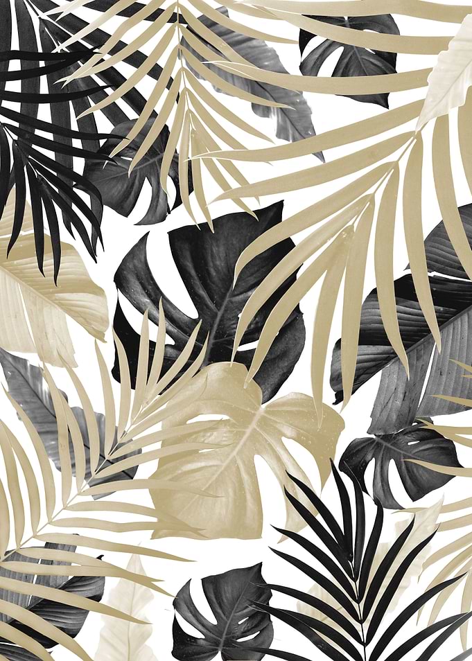 Tropical Jungle Leaves 14
