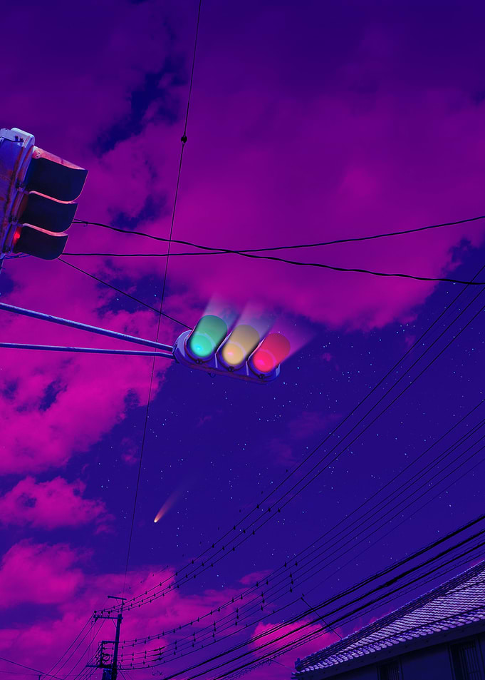 Japanese traffic light