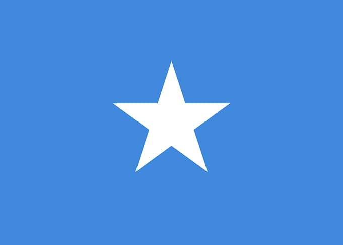 Somalian Flag of Somalia