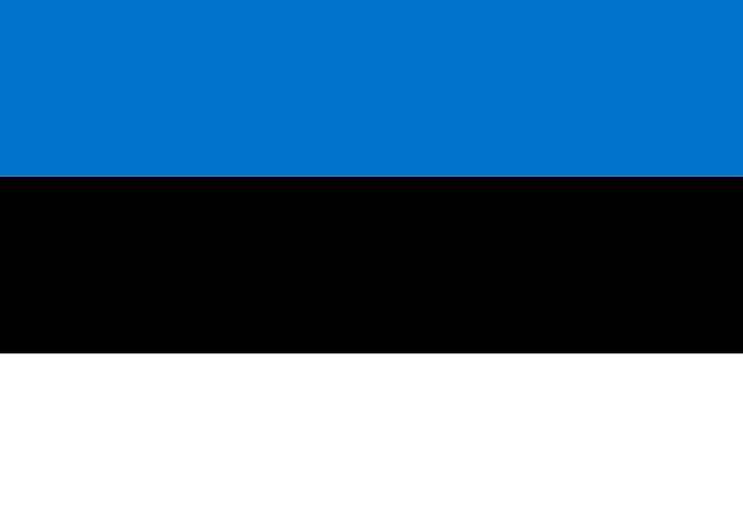 Estonian Flag of Estonia