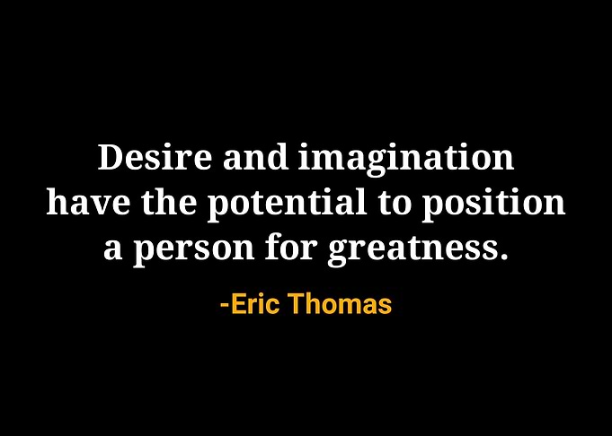 Eric Thomas Quote