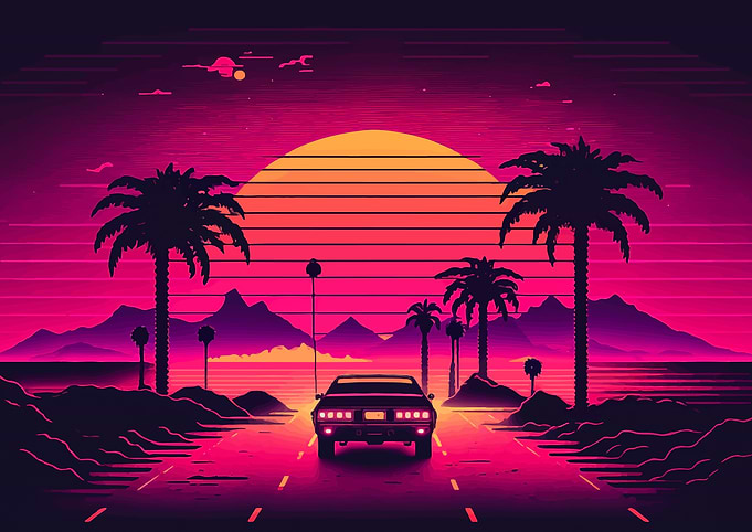 towards the sunset