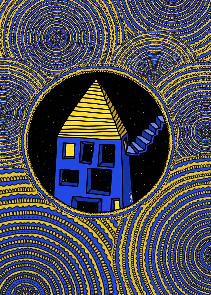 Maison dans lespace